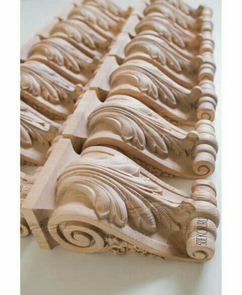 سرستون منبت چوبی