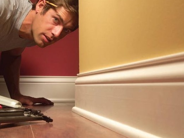 نحوه نصب قرنیز روی دیوار