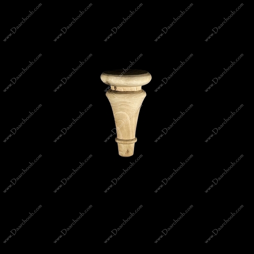 پایه چوبی دارچوب مدل قیفی 17 سانتی متر