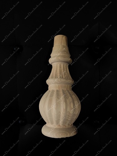 پایه چوبی دارچوب مدل جام 21 سانتی متر
