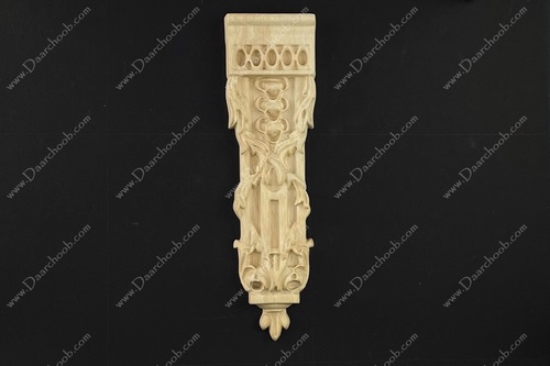 سرستون منبت چوبی دارچوب مدل 111