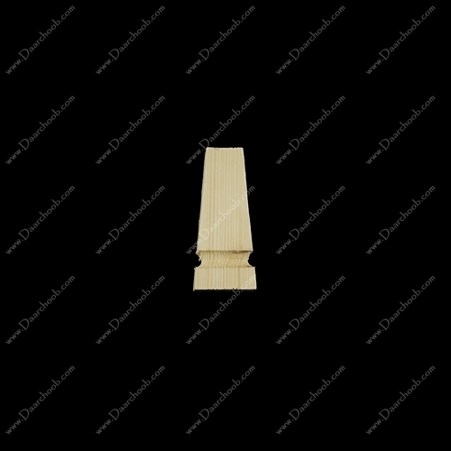 پایه چوبی دارچوب مدل کمر باریک 12 سانتی متر