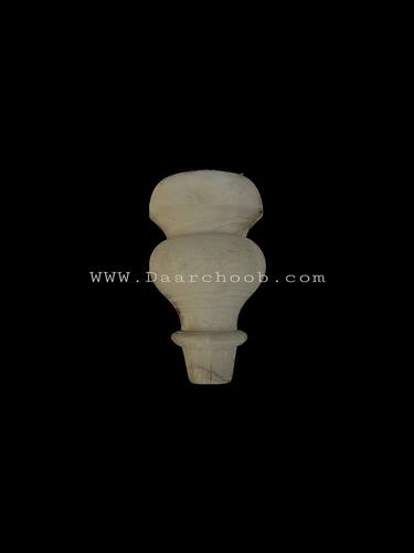 پایه چوبی دارچوب مدل آبنوس 15 سانتی متر