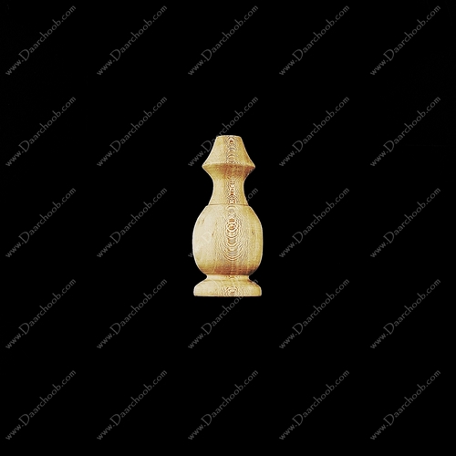 پایه چوبی دارچوب مدل هرمس 18 سانتی متر