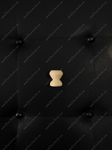 دستگیره چوبی گرد دارچوب طرح لبه دار