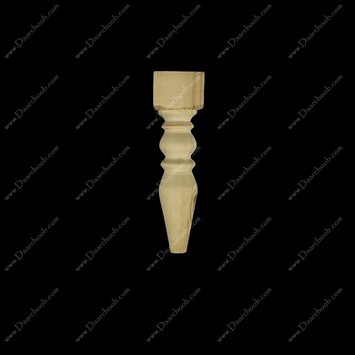 پایه چوبی دارچوب مدل ققنوس 25 سانتی متر