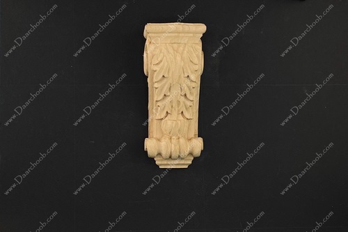 سرستون منبت چوبی دارچوب مدل 005