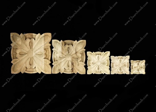 سرستون منبت چوبی دارچوب مدل 403