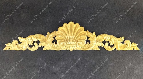 گل منبت چوبی دارچوب مدل 308