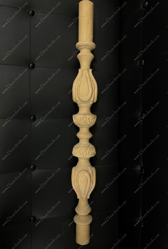 پایه چوبی منبت دارچوب مدل 1002