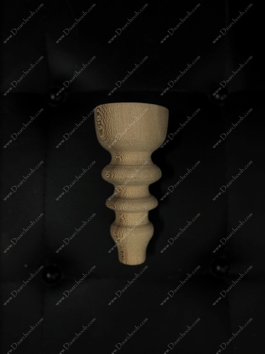 پایه چوبی دارچوب مدل مندی 16 سانتی متر