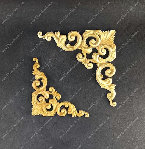 گل منبت گوشه دارچوب مدل 724